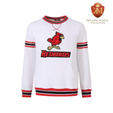 Illinois State White Redbirds Pocket Crewneck